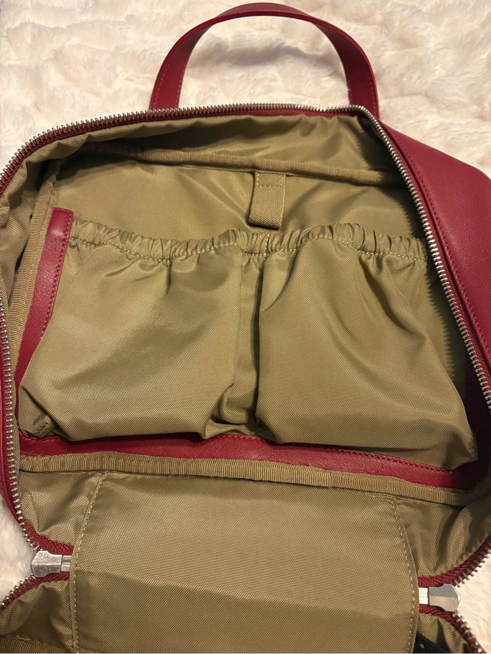 Coach leather handbag full zipper. Unique! - Picture 8 of 11